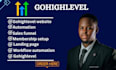 setup gohighlevel workflow ghl sales funnel membership ghl