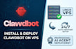 install and deploy the openclaw ai agent on your linux vps