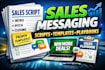 create sales scripts, templates and playbooks