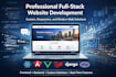 develop  ai website, full stack ,website development