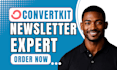 convertkit setup kit email sequence kit landing convertkit newseletter expert