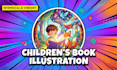 create children picture book and character design