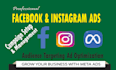 setup and manage and face book ads and instagram ad campaign