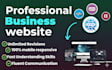 do website development for your business, wordpress website
