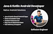 do pro android app development with java and kotlin as an expert developer