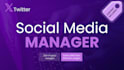 manage your social media account with creative posts