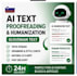 proofread and humanize ai generated slovenian text