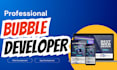 design bubble website bubble app