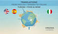 provide tourism translation and localization services