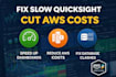 fix slow quicksight dashboards e high AWS analytics costs