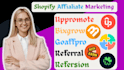 setup affiliate program uppromote referral bixgrow referralcandy goaffpro
