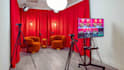 do 3d studio design, talk show studio, media studio, podcast studio