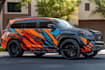 wrap the car wrapping with itasha decal vector design