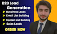 do b2b lead generation and provide targeted, verified leads