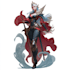 create fantasy concept art, creatures and characters design