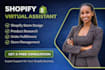 manage and optimize your shopify dropshipping store as your virtual assistant