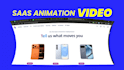 do  saas explainer video, saas animation, software explainer video, saas demo