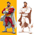 cartoon character superhero comic book