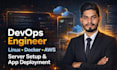 setup linux server deploy app dockerize and configure aws