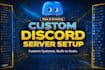 setup a custom discord server for your community
