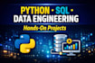 teach python sql web scraping data engineering with real projects