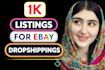ebay dropshipping on profit share