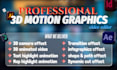 do motion graphics video editing