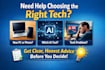 help choose and use tech tools your needs