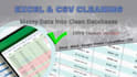 clean and structure your excel data