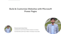 custom website development with microsoft power pages