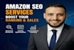 do amazon listing optimization, full SEO, aeo, cosmo, rufus, helium 10 rewrite