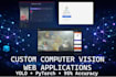 build machine learning computer vision ai web apps