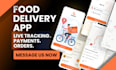 design and develop a custom food delivery apps with react, admin system included