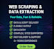 web scrape and extract data from websites