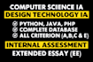 do urgent design ia, math, physics, computer science ia, ee and io