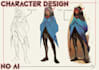 draw your concept art character