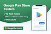 provide real testers for google play store testing