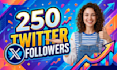 grow up 250 twitter followers fast