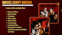 write movie script screenplay movie script writing screenwriting script editing
