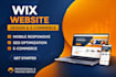 wix website design, wix website redesign wix online store, wix ecommerce website