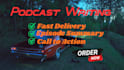 write podcast and youtube show notes