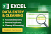 clean and fix messy excel data and remove duplicates