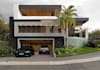 visualize architectural luxury house,modern facade render,front elevation design