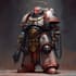 draw a warhammer 40k character art