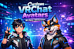 create custom vrchat avatar VR characters and furry