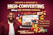 create, manage a high converting whop ugc rewards campaign, copecart, peerfly