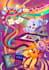 create colorful custom illustration in a whimsical art style