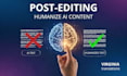 humanize and post edit your machine translation
