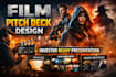 create a pitch deck for your film and TV show