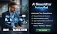 setup ai automated mailchimp, beehiiv newsletter system using n8n or make com